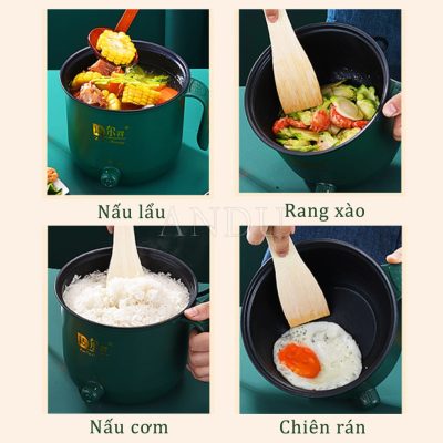 Nồi lẩu điện mini có nấu cơm được không